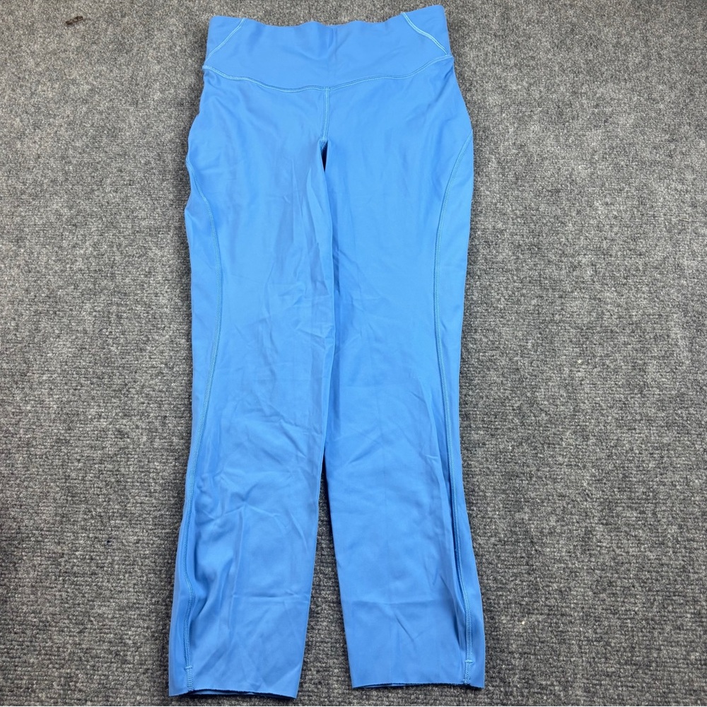 LULULEMON Women’s Base Pace High-Rise Crop 23” Poolside Blue size: 6 - Picture 2 of 8